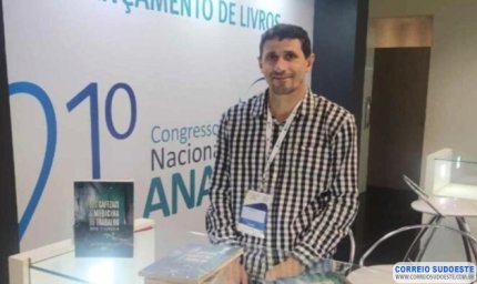 Lavrador de Monte Belo, alfabetizado aos 19 anos, vira médico e lança livro