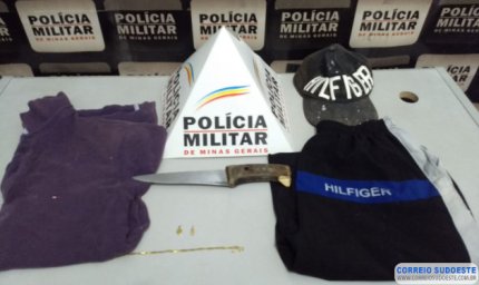 MULHER É ASSALTADA NA RUA E COMERCIANTE É PRESO POR SUPOSTA RECEPTAÇÃO