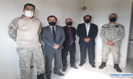 MELHORIAS E AMPLIAÇÕES DO “PARLATÓRIO” DO PRESÍDIO LOCAL ESTÃO EM FASE DE CONCLUSÃO