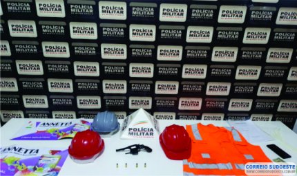 PM FRUSTRA FUGA DE LADRÕES DE CAMINHÃO QUE SERIA LEVADO PARA O PARAGUAI