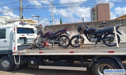 PM intensifica o combate ao “rolezinho” e aprende quase 50 motos