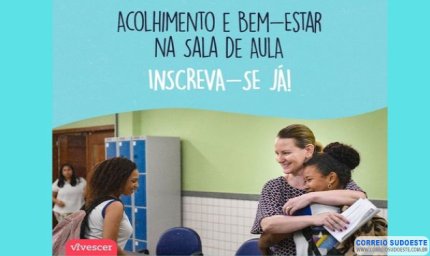 Comunidade escolar pode se inscrever para capacitação sobre acolhimento e bem-estar nas salas de aula