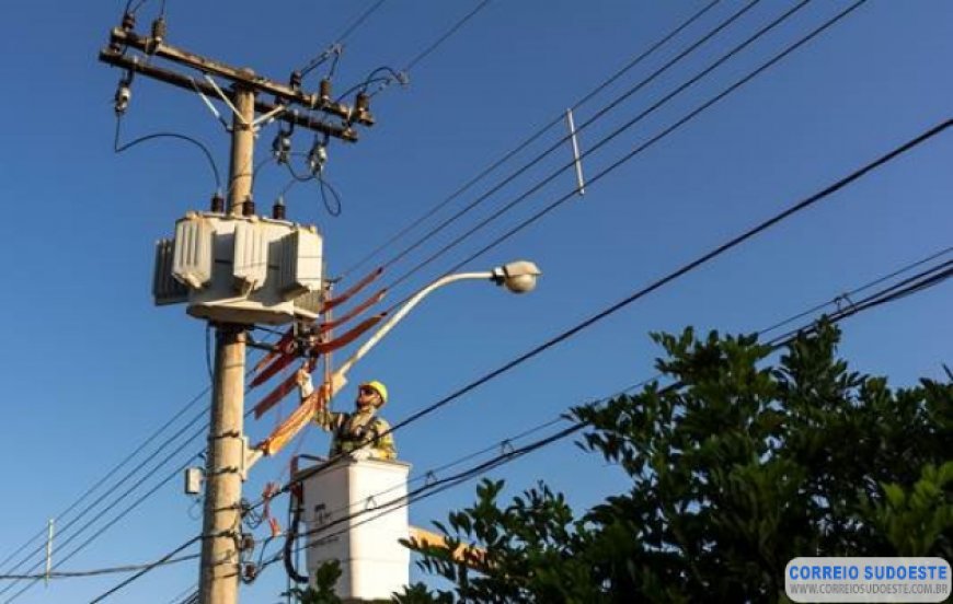 BAIRROS TERÃO ENERGIA SUSPENSA PARA RECEBEREM MELHORIAS