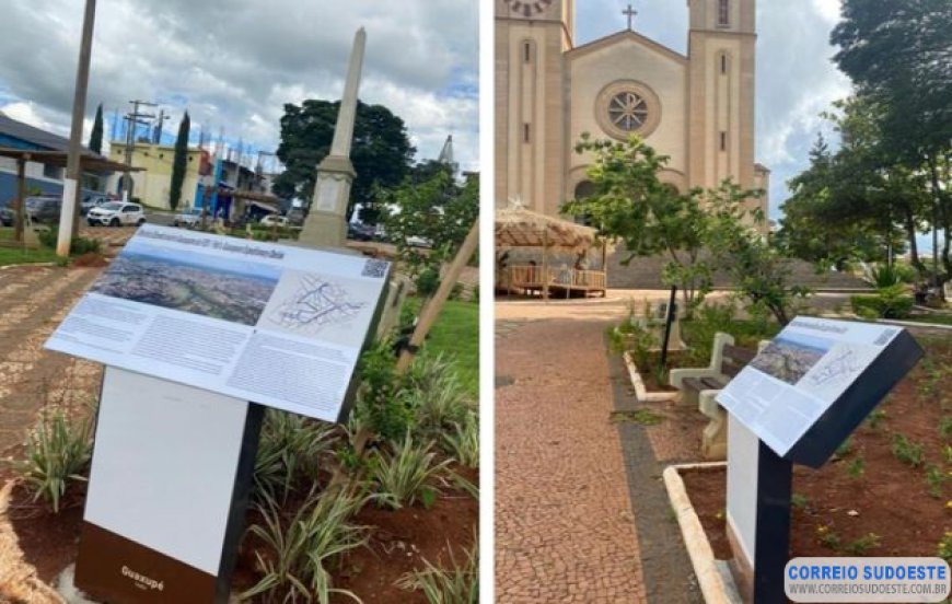 Guaxupé recebe sinalização turística de Bens Culturais