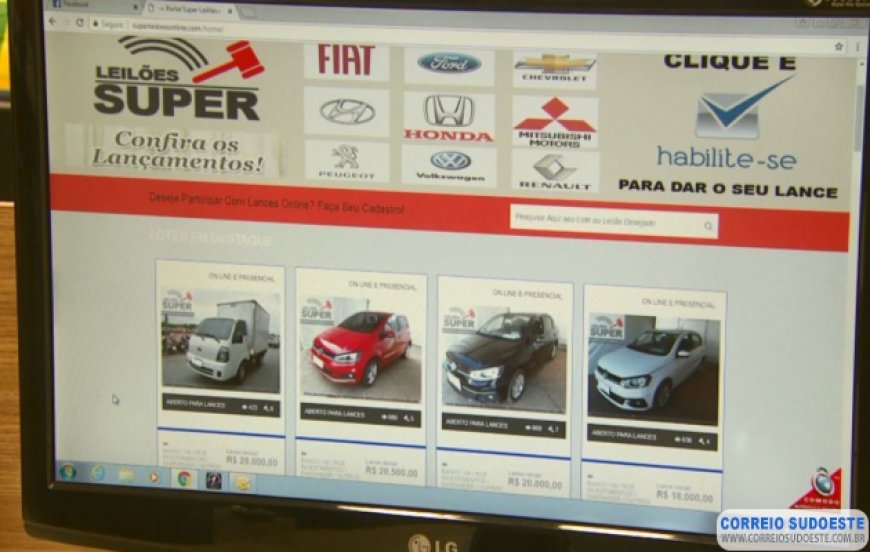 GOLPE DO FALSO LEILÃO JÁ FEZ 52 MIL VÍTIMAS NO BRASIL