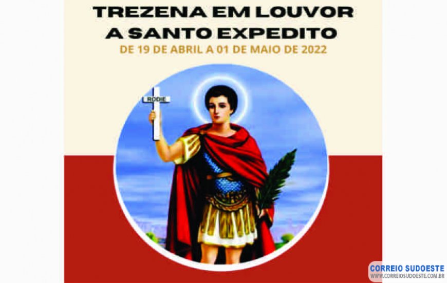 Casa de Oração Santo Expedito realiza Trezena