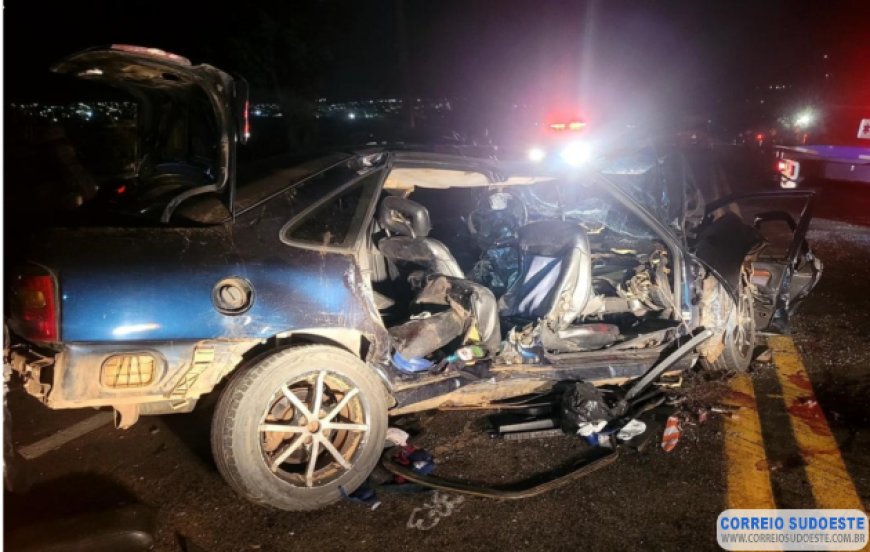 Tragédia: sequência de colisões mata 8 pessoas em rodovia de Guaxupé