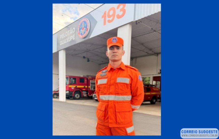 Pelotão de Bombeiros de Guaxupé recebe novo comandante