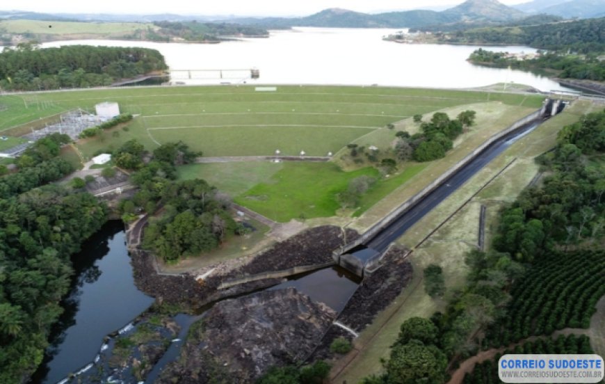 Usina Hidrelétrica de Caconde ficará parada em junho e turistas precisam ter cuidados redobrados
