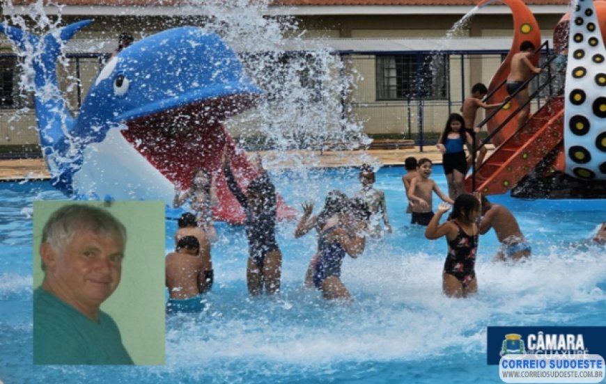 Parque aquático receberá nome em homenagem ao servidor Sérgio Custódio