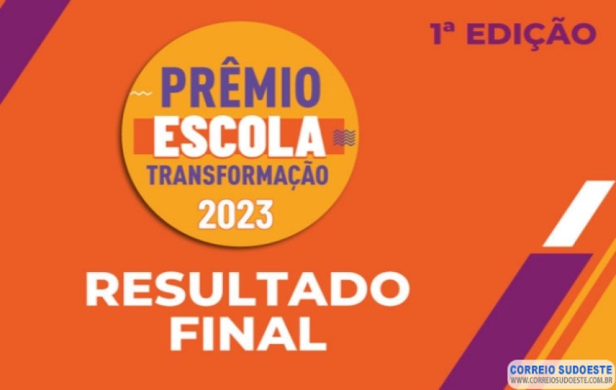 Escolas estaduais de Juruaia e de São Pedro estão entre as premiadas na segunda edição do Escola Transformação 2023
