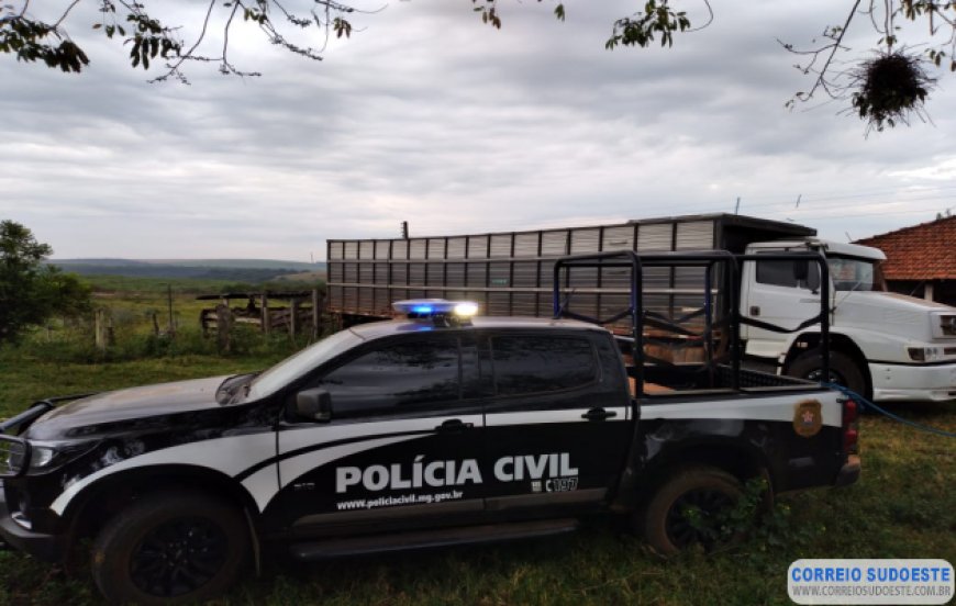 POLÍCIA RECUPERA EM SÃO PAULO GADO FURTADO NO SUL DE MINAS