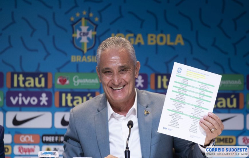 Com 15 estreantes em Copas, Tite convoca Brasil para o Mundial