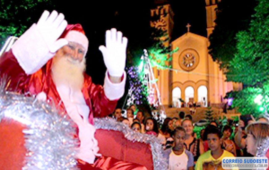 Começa neste sábado o Natal de Luz de Guaxupé