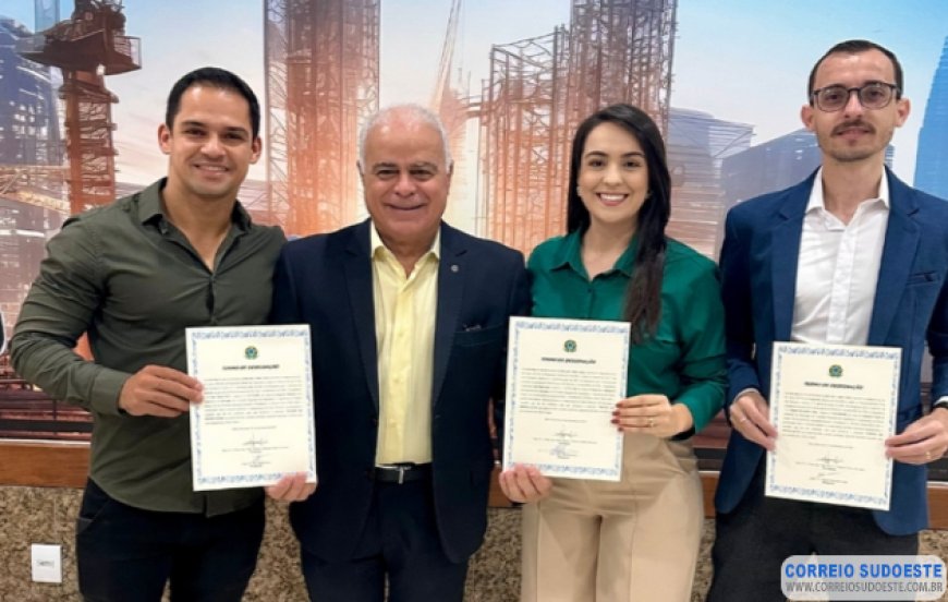 Crea-MG nomeia novos inspetores para Guaxupé