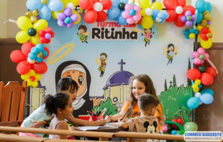 Santuário em Cássia apresenta a Turma da Ritinha: campanha objetiva homenagear à santa das causas impossíveis