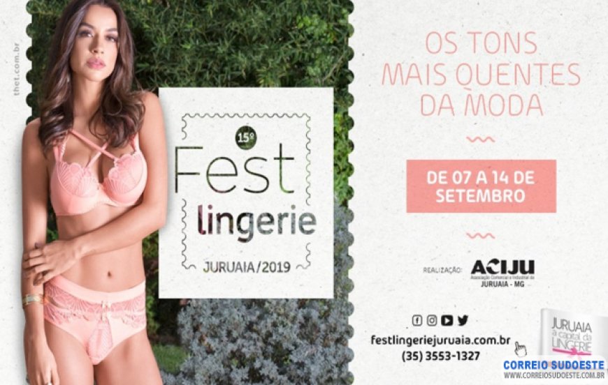 Em Juruaia, empresários transformam ruas da Capital da Lingerie em passarelas de desfile para apresentar coleções