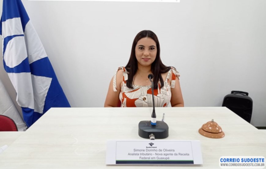 Guaxupé tem nova chefe da Receita Federal