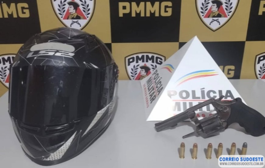 Polícia Militar apreende dois menores em Guaranésia por porte ilegal de arma e drogas