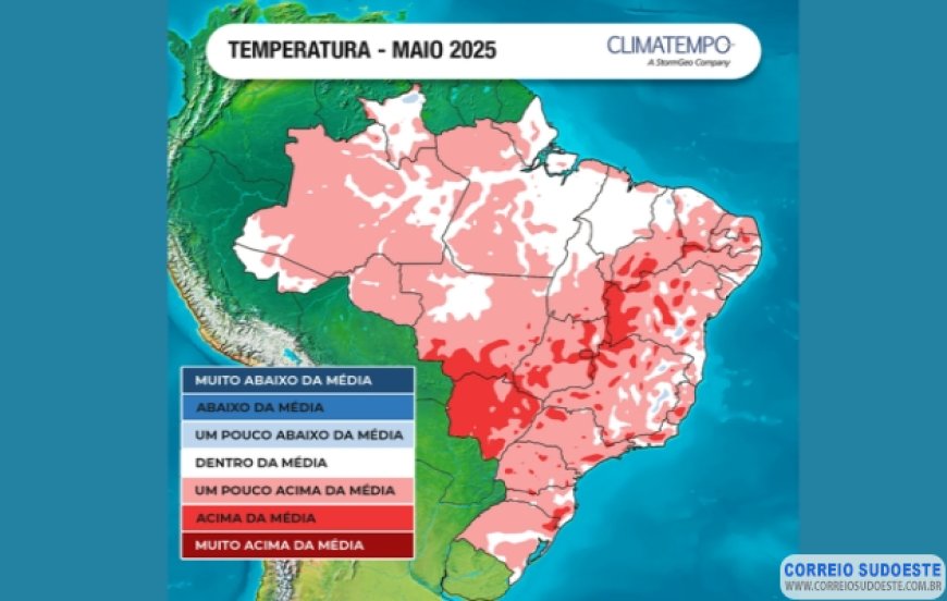 O que esperar do clima no Brasil em maio