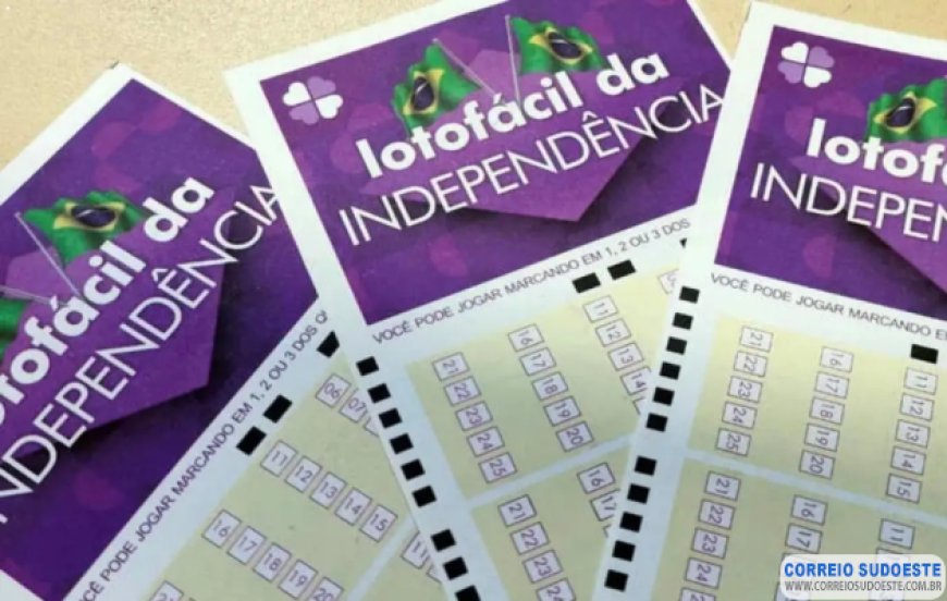 Duas apostas de Guaranésia acertam 14 números da Lotofácil da Independência