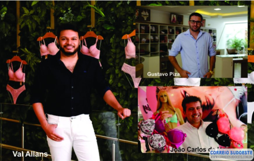 HOMENS BUSCAM ESPAÇO NO MUNDO DAS LINGERIES