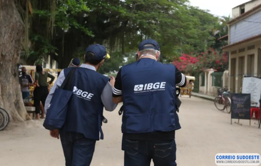 IBGE publica editais com 9,5 mil vagas temporárias