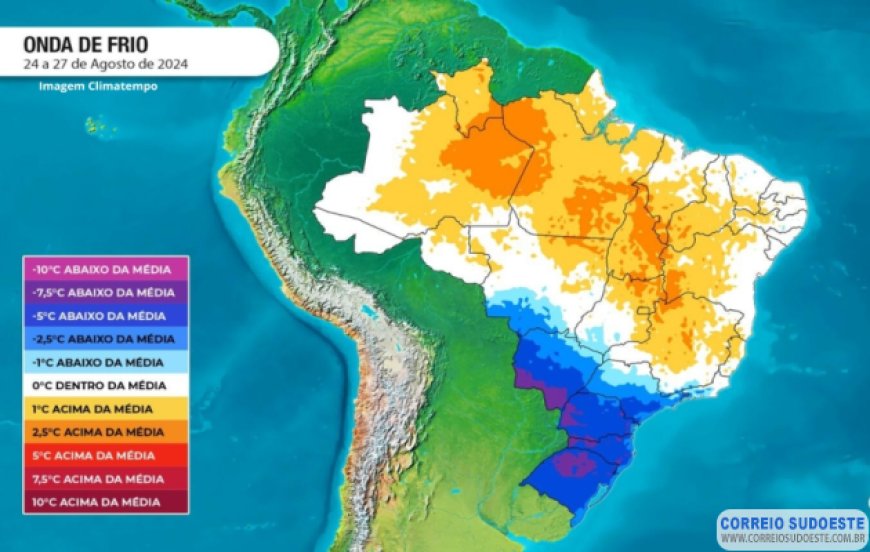 De recordes de calor a nova onda de frio