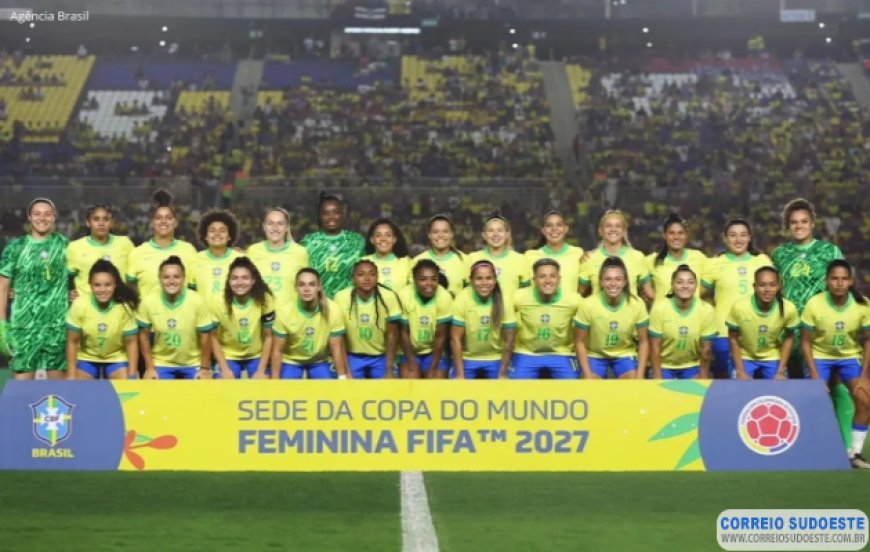 Seleção feminina volta a campo contra Colômbia em amistoso no ES