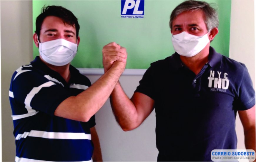 PARTIDO LIBERAL, QUE APOIARIA GRUPO DO TADEU, FECHA COM JORGINHO