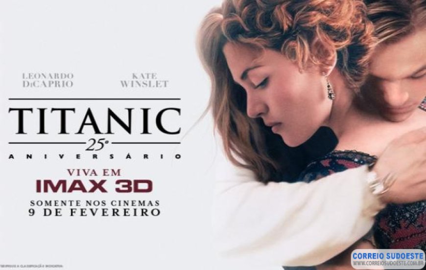 Cine 14 Bis reapresenta Titanic agora com versão em 3D