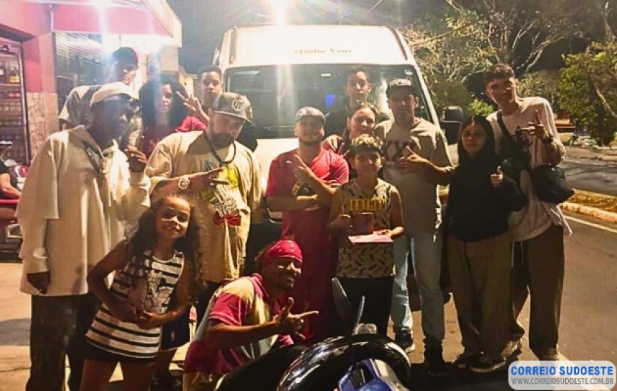 Integrantes de breaking representaram Guaxupé em vários eventos