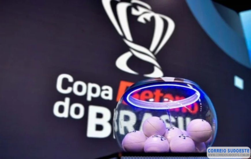 Definidos os 16 confrontos da terceira fase da Copa do Brasil