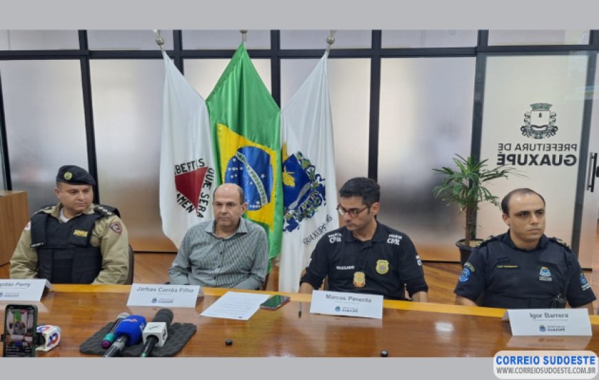 Prefeito Jarbinhas afirma que moradores podem se sentir seguros