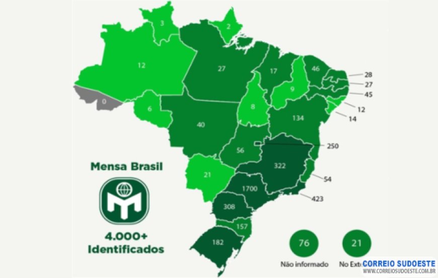 Minas é o terceiro estado com maior número de superdotados