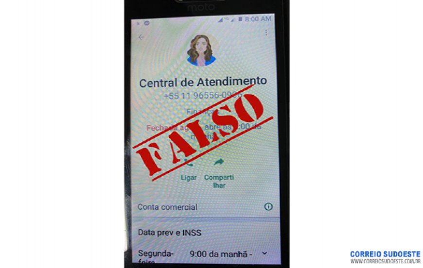 Assistente do INSS não busca os segurados pelo WhatsApp