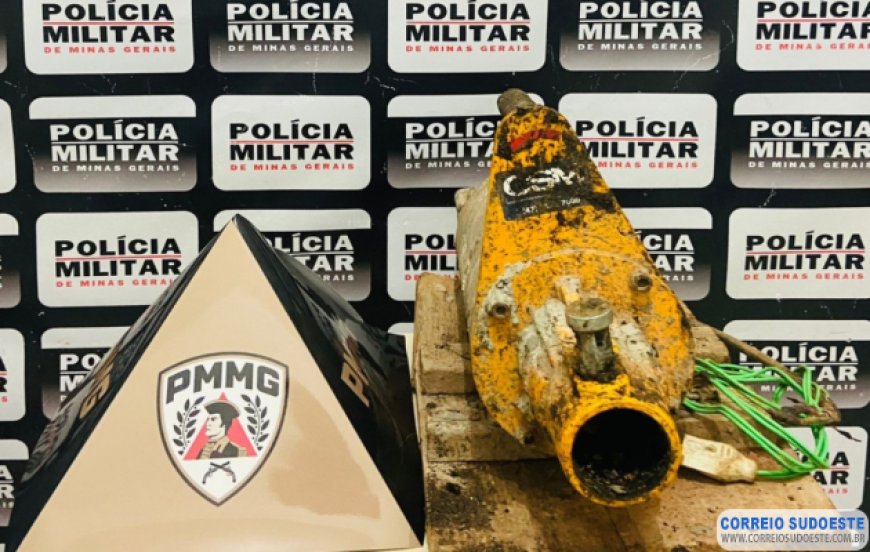 Motor furtado é recuperado e suspeito preso em Monte Belo