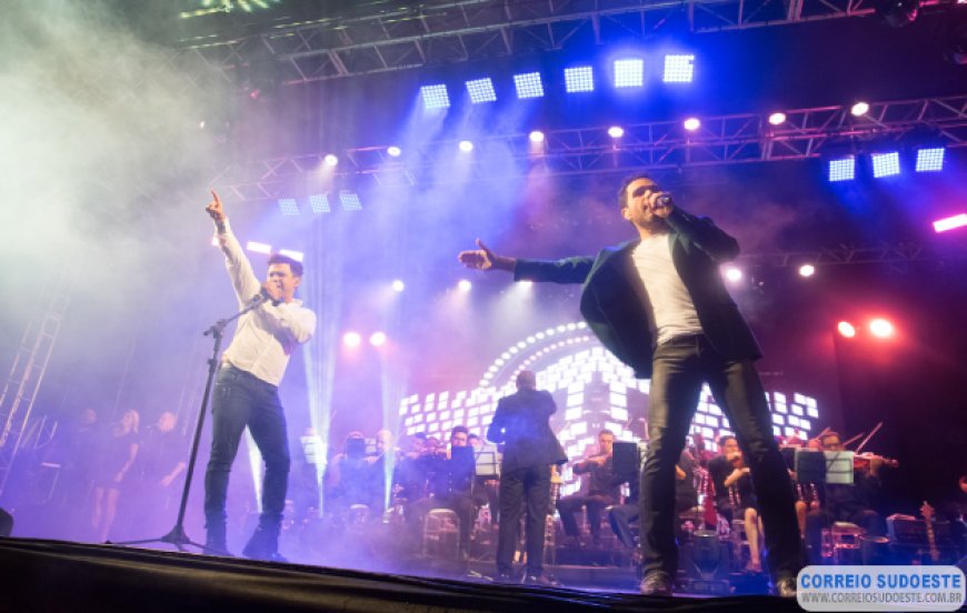 Orquestra Innovare sai de São Bernardo e se apresenta ao lado de  Zezé Di Camargo & Luciano, em Minas Gerais