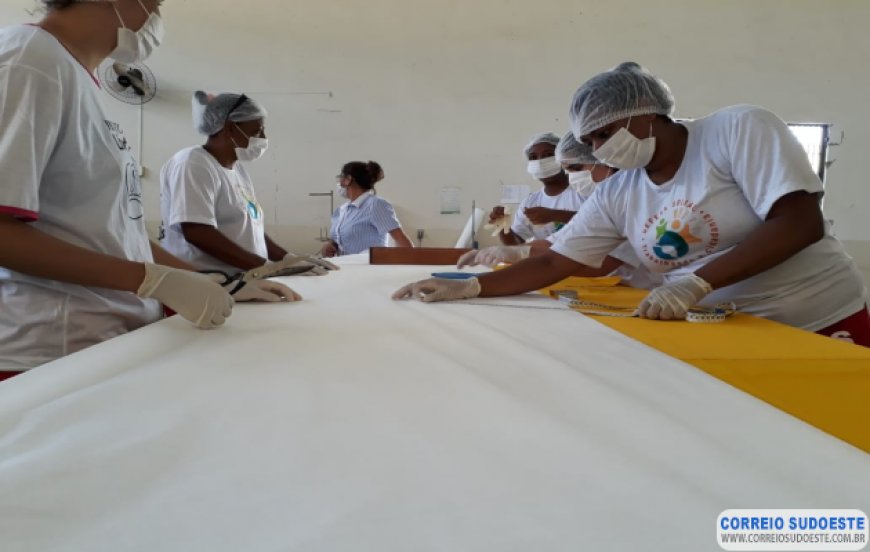 SISTEMA PRISIONAL MINEIRO VAI PRODUZIR MÁSCARAS CONTRA O CORONAVÍRUS
