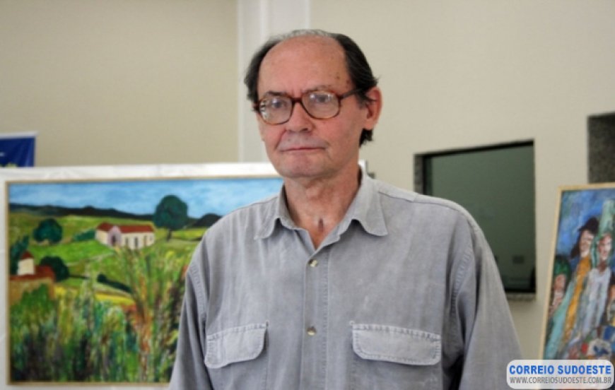 Obras do artista guaxupeano Jesuíno começam a ser expostas hoje na Fundação de Arte/Guaxupé