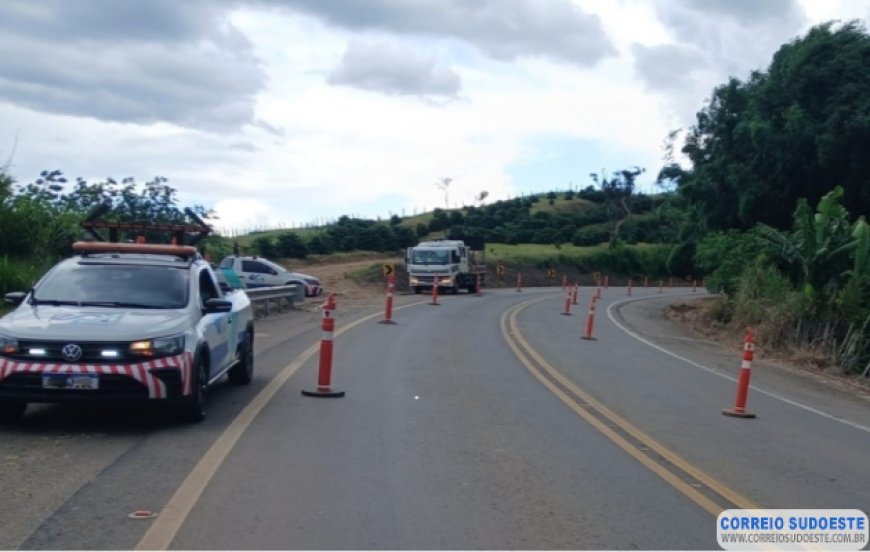 EPR Vias do Café informa alterações no tráfego para obras preventivas na MGC-491