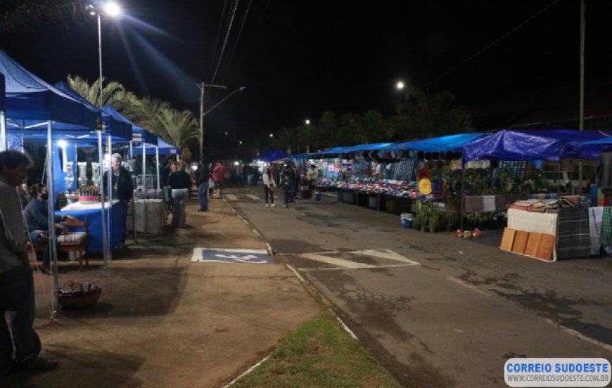 Feira Livre noturna de Guaxupé é a segunda maior do sul de Minas