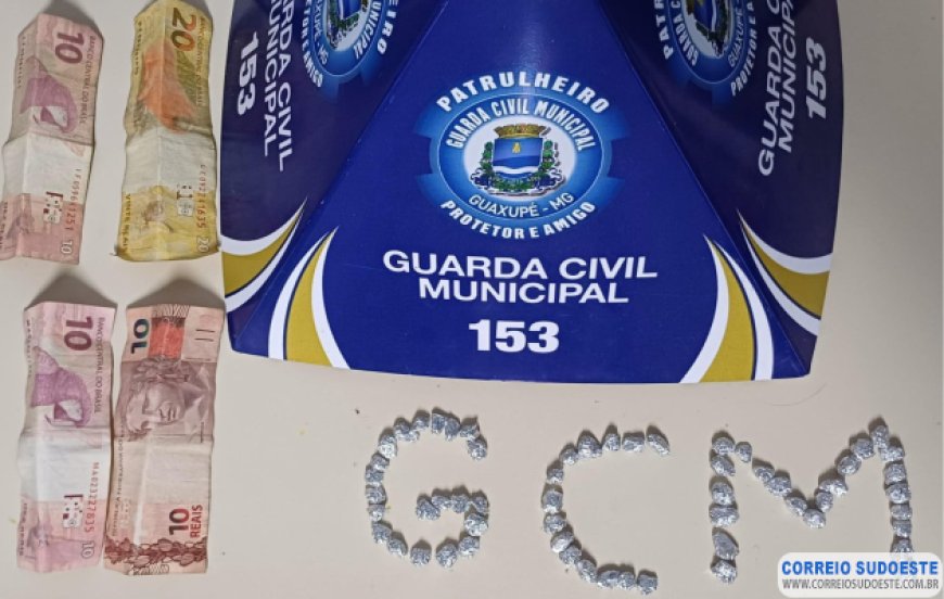 GCM flagra mulher escondendo drogas em peças íntimas