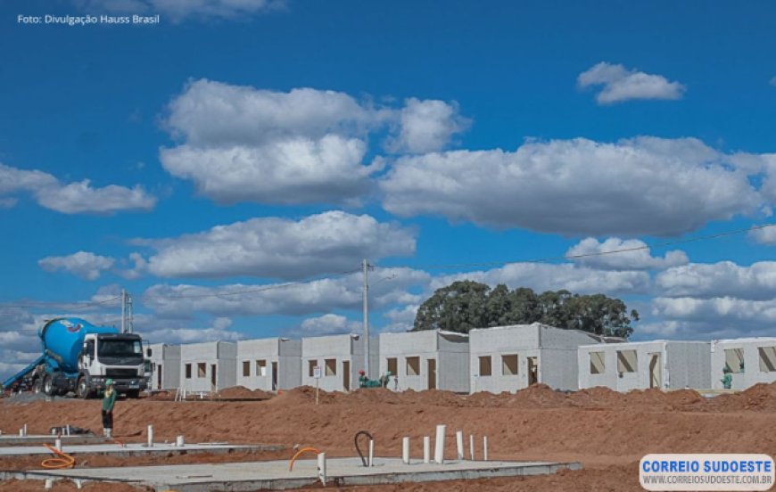 Conjunto habitacional será construído em apenas 48 horas em Itamogi