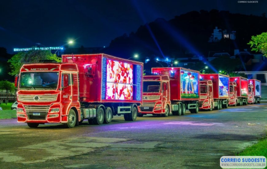 Caravana de Natal Coca-Cola passará por Guaxupé em dezembro