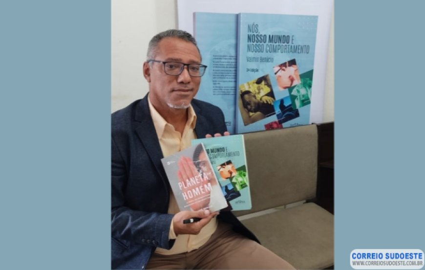 Escritor de Paraíso relança livros que abordam temas sociais