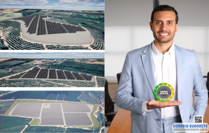 Empresário guaxupeano é pioneiro na implementação de fazendas de geração de energia solar em Minas