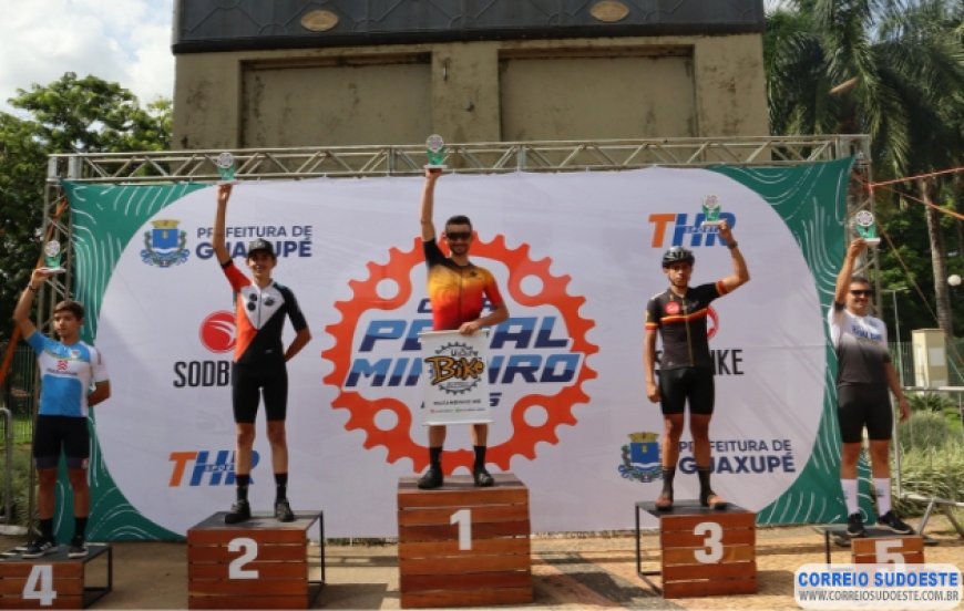 Guaxupeano conquista pódio no Pedal Mineiro