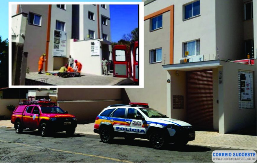 HOMEM QUE CAIU DE PRÉDIO MORRE AO CHEGAR NO HOSPITAL