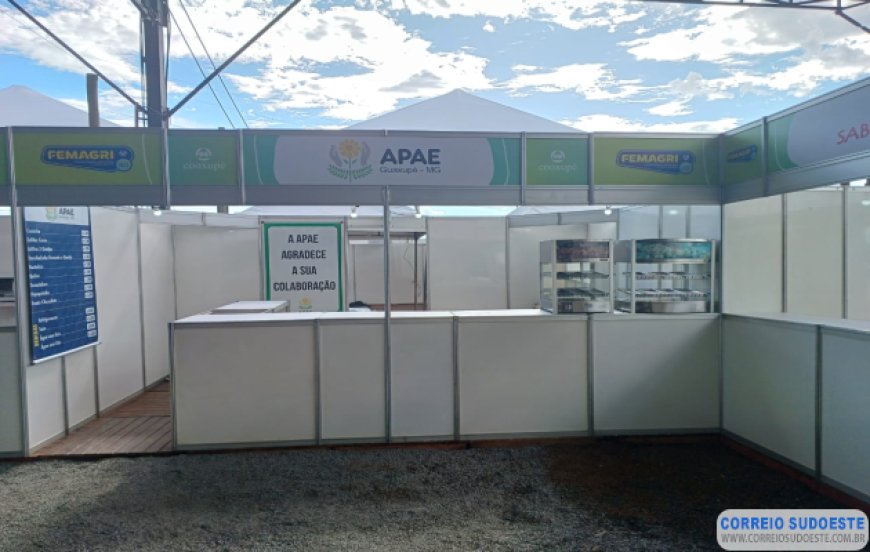 Cooxupé cede espaço às entidades beneficentes de Guaxupé na Praça de Alimentação da Femagri